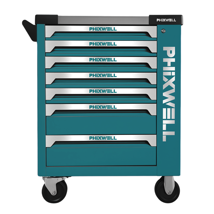 719503 PHIXWELL 249pcs টুল ক্যাবিনেট টুল সেট