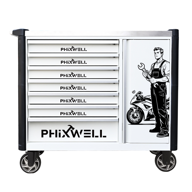 719516 PHIXWELL 7 ড্রয়ারের নতুন মডেল টুল ক্যাবিনেট