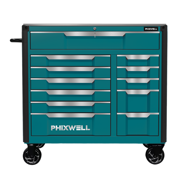 719517 নতুন লঞ্চ PHIXWELL 12 ড্রয়ার টুল ক্যাবিনেট