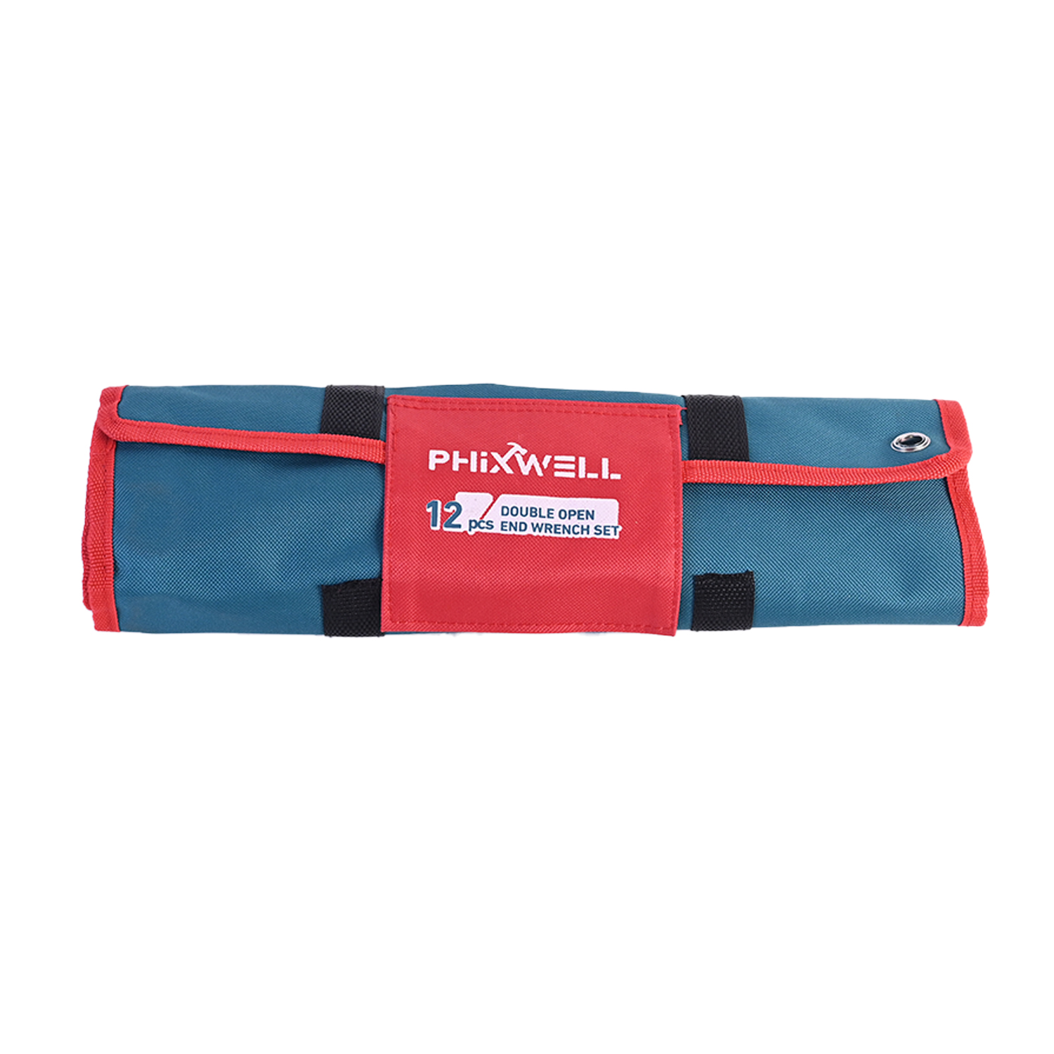 717534 PHIXWELL 12 PCS ডাবল-হেডেড রিবড রেঞ্চ সেট