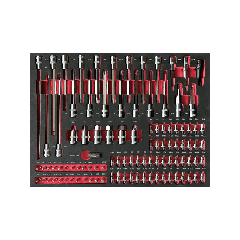 719503 PHIXWELL 249pcs টুল ক্যাবিনেট টুল সেট