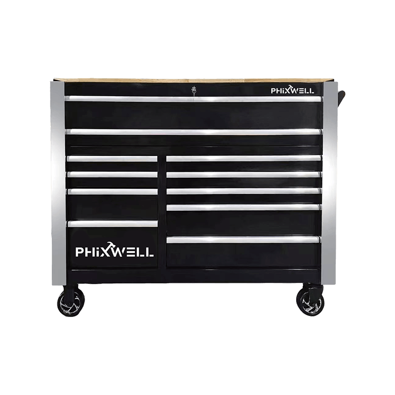 719520PHIXWELL 11 ড্রয়ার টুল ক্যাবিনেট সহ 377pcs টুল সেট