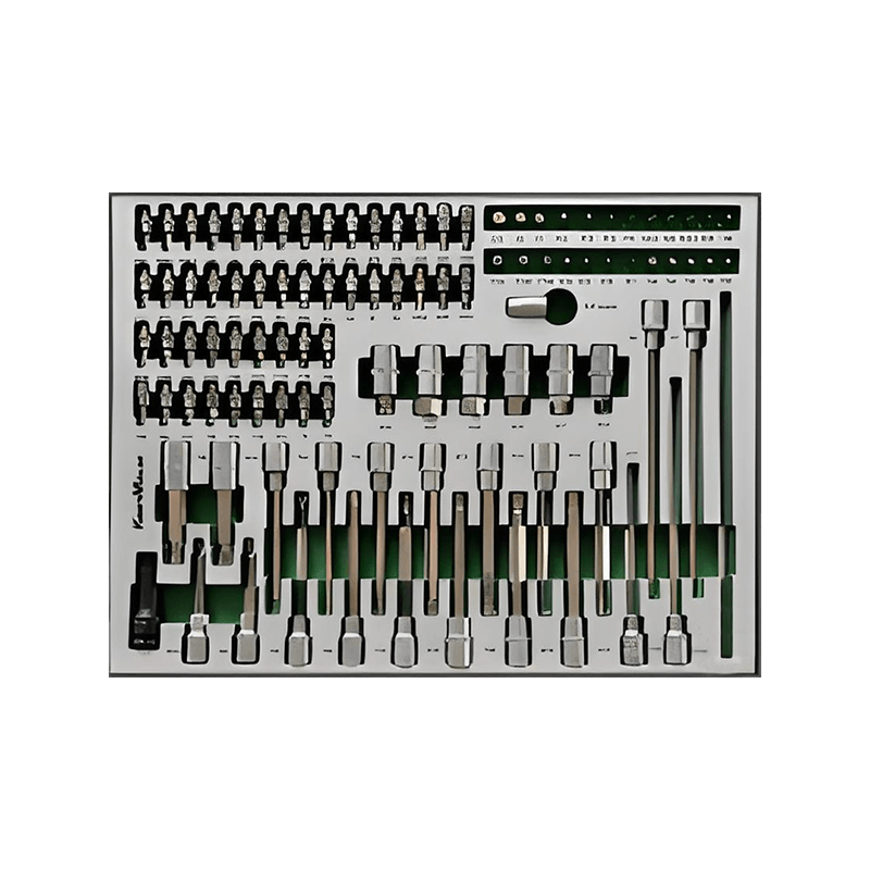 719509 PHIXWELL 7 ড্রয়ার টুল স্টোরেজ ক্যাবিনেট 309pcs টুল সেট সহ