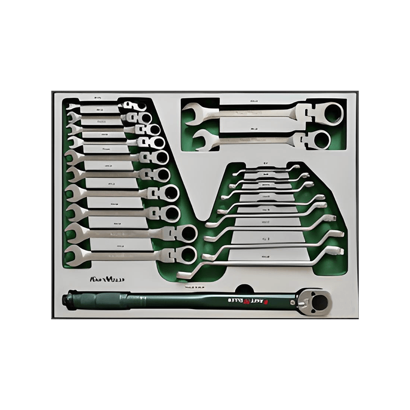 719509 PHIXWELL 7 ড্রয়ার টুল স্টোরেজ ক্যাবিনেট 309pcs টুল সেট সহ